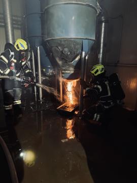 Gašenje železnih opilkov 18.11.2024